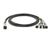 Dell Compatible 40G QSFP+ to SFP+ Direct Attach Cable 