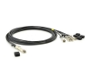 Extreme Networks Compatible 40G QSFP+ to SFP+ Direct Attach Cable