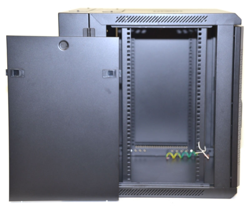12U Wall Mount Equipment Vented Border, Double Fibertronics