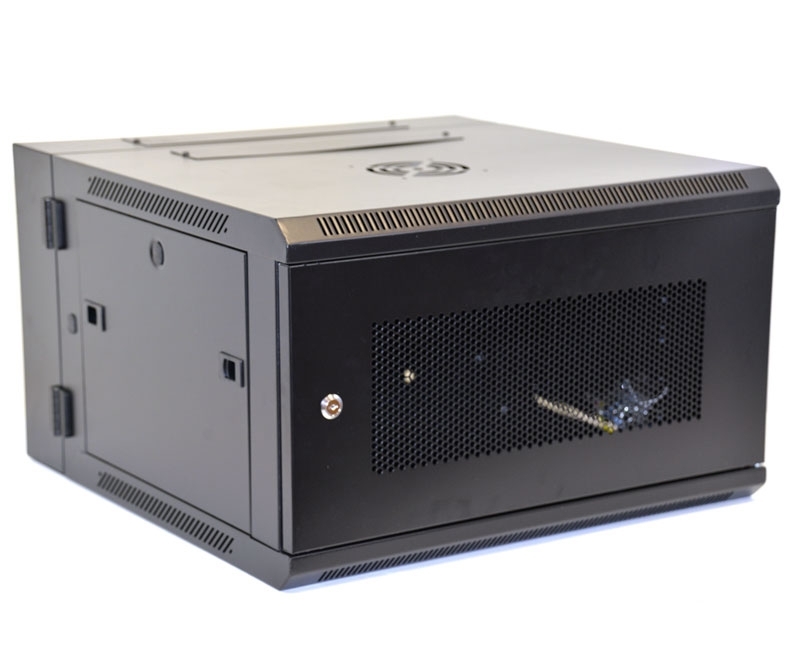 6U Wall Mount Equipment Mesh Door, Double Fibertronics, Inc.