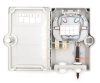 4 Fiber Wall Mountable Termination Box - 2 Input Glands - Splice Tray Included