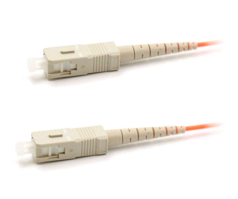 SC/UPC to SC/UPC Fiber Optic Patch Cable Simplex Multimode OM1 ...