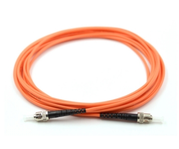 Show details for ST/UPC to ST/UPC Simplex Fiber Optic Patch Cable - 62.5/125µm Multimode OM1 - 3mm Orange PVC Rated Jacket ST to ST, Simplex, Multimode 62.5 Patch Cable