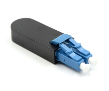 Show details for LC/UPC Duplex Fiber Optic Loopback - 9/125µm Singlemode OS2 LC Fiber Optic Loopback, Singlemode DX 9/125
