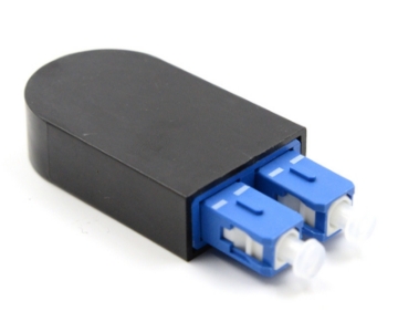Show details for SC/UPC Duplex Fiber Optic Loopback - 9/125µm Singlemode OS2 SC Fiber Optic Loopback, Single-Mode DX 9/125