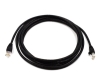 Cat5e Patch Cable - Black - 0.5 Feet in Total Length