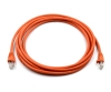 Cat5e Patch Cable - Orange - 0.5 Feet in Total Length