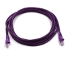 Cat6 Patch Cables - Purple - 10 Feet in Total Length