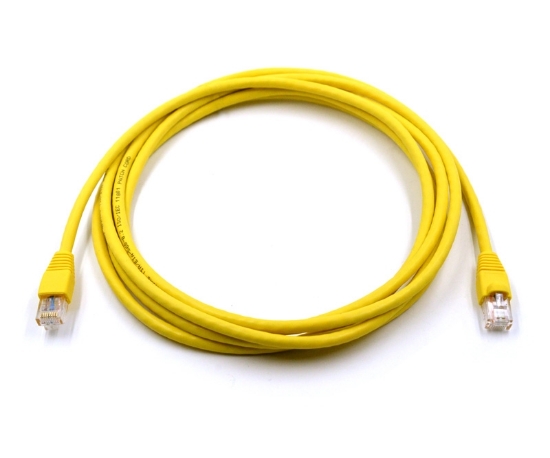 Yellow Cat6a Patch Cable