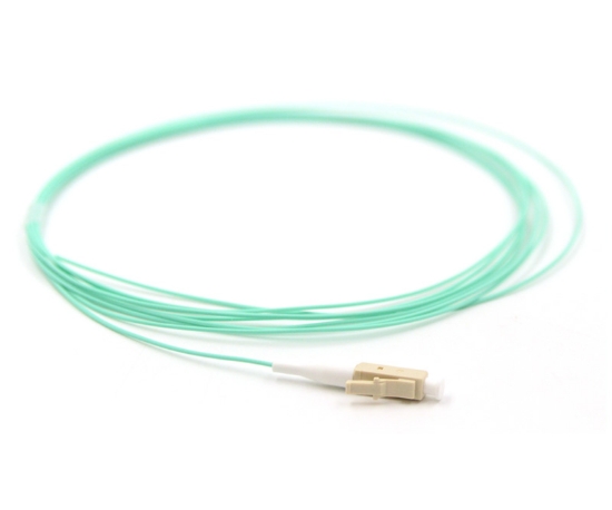 LC/UPC 1 Fiber Optic Pigtail - 50/125µm Multimode OM4