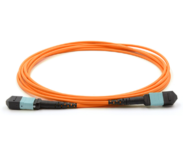 Show details for 12 Fiber MPO/UPC Low Loss Female to Female Custom Cable Assembly - 62.5/125µm Multimode OM1 - Micro Distribution Orange Plenum Rated - Method B Polarity 12 Fiber MPO/UPC OM1 Cable
