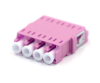 Magenta LC Quad Adapter without Flange