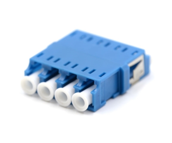 Picture of LC/UPC Singlemode Quad Unibody Adapter without Flange