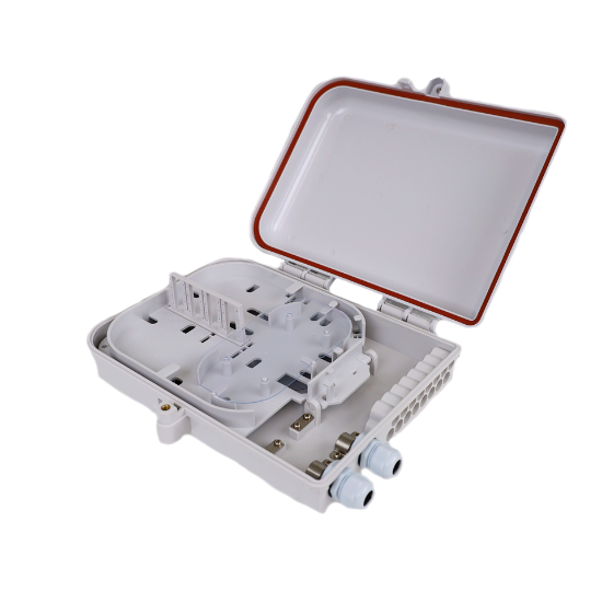 Picture of 24 Fiber Termination Box - 16 Adapter Slots - 18 Ports at 12mm (x2) and 3mm (x16)