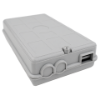 Picture of 12-Fiber Termination Box – 2 Input Ports (11mm), 12 Output Ports (3mm)