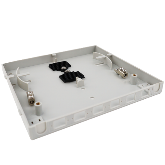 Picture of 12-Fiber Termination Box – 2 Input Ports (10mm), 6 Adapter Slots