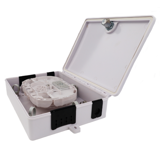 Picture of 24-Fiber Termination Box – 2 Input Ports (15mm), 16 Output Ports (3mm)