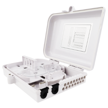 Show details for 24-Fiber Termination Box – 2 Input Ports (12mm), 16 Output Ports (3mm) Picture of 24-Fiber Termination Box – 2 Input Ports (12mm), 16 Output Ports (3mm)