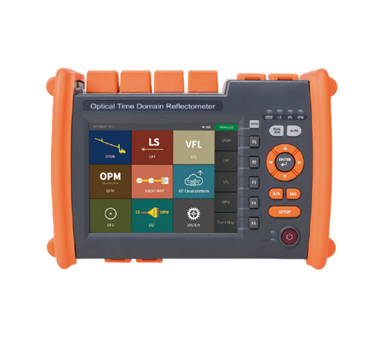 Picture of Optical Time Domain Reflectometer (OTDR) for Fiber Optic Testing - Singlemode 32/30dB