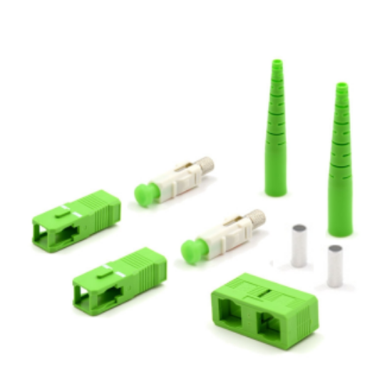Picture of SC/APC Single-mode Duplex 3mm Epoxy Connector Kit